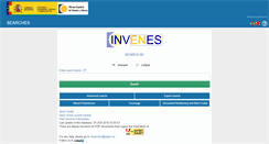 Desktop Screenshot of invenes.oepm.es
