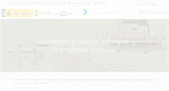 Desktop Screenshot of historico.oepm.es